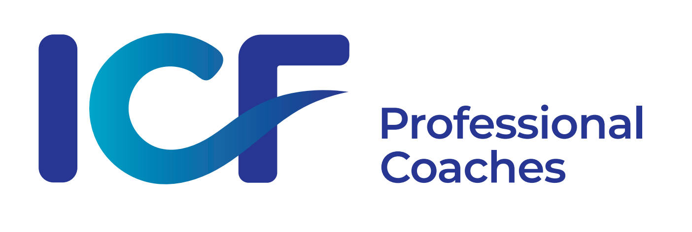 ICF coach logo horizontal full color ICF credentialed coach