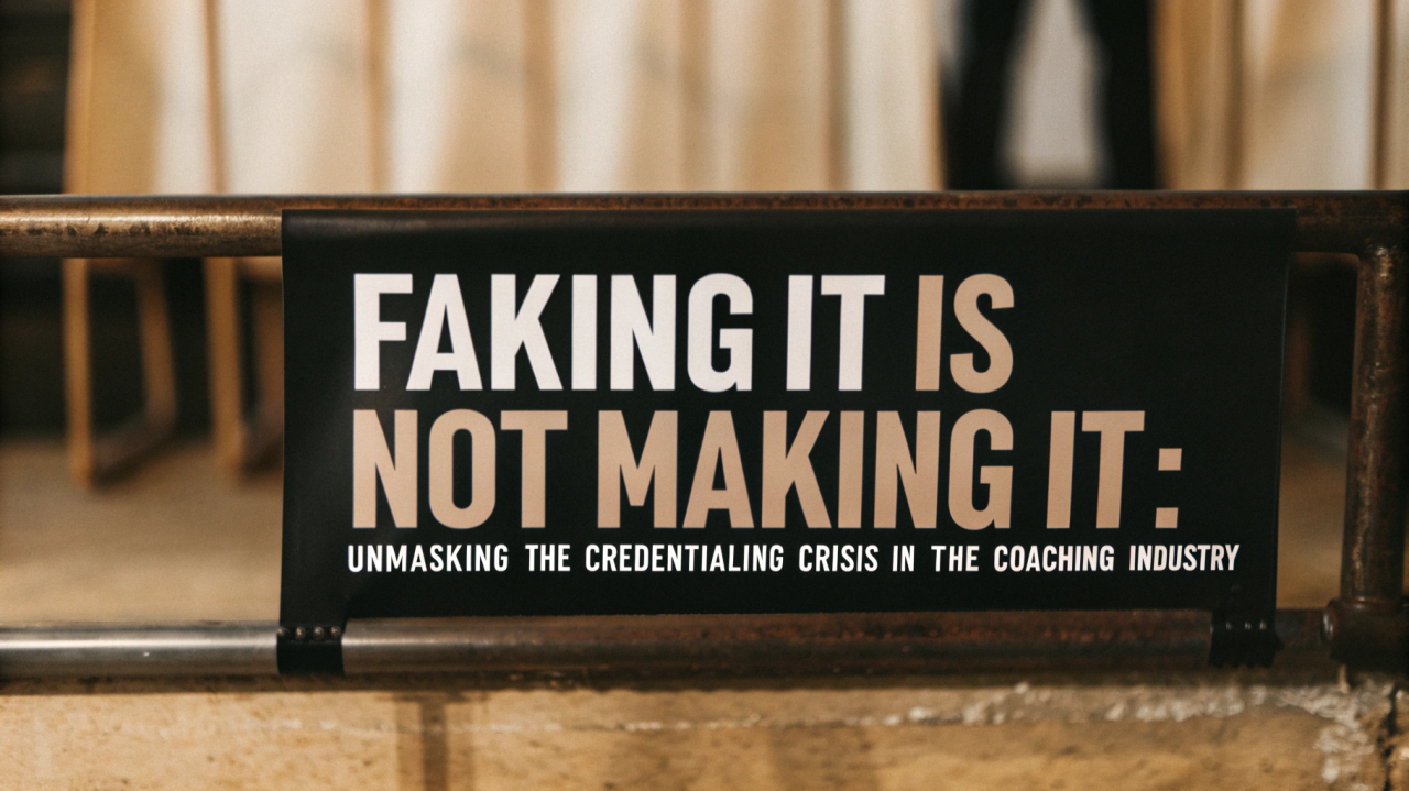 Faking It Is Not Making I Faking It Is Not Making I