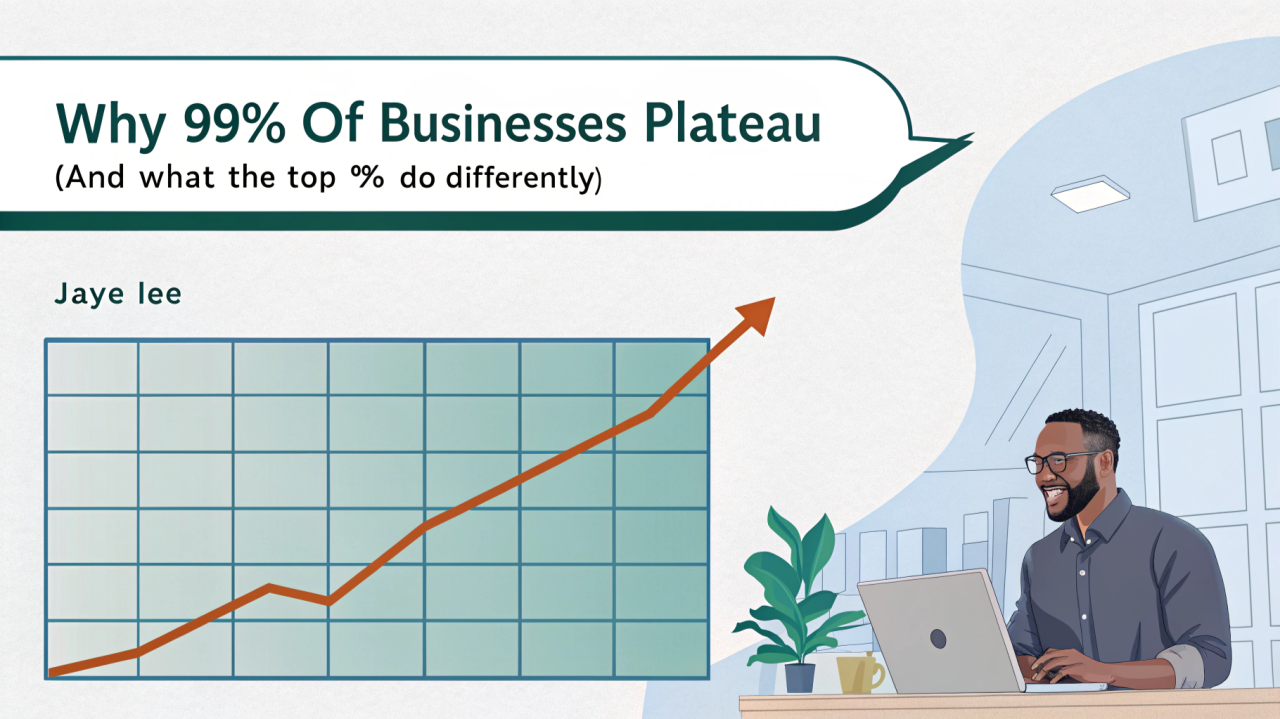 Why 99% of Businesses Plateau Why 99% of Businesses Plateau
