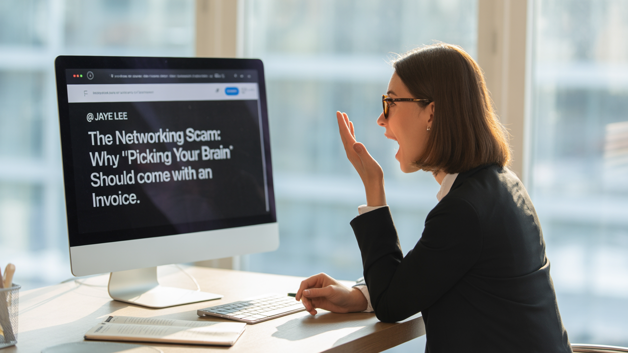 The Networking Scam The Networking Scam