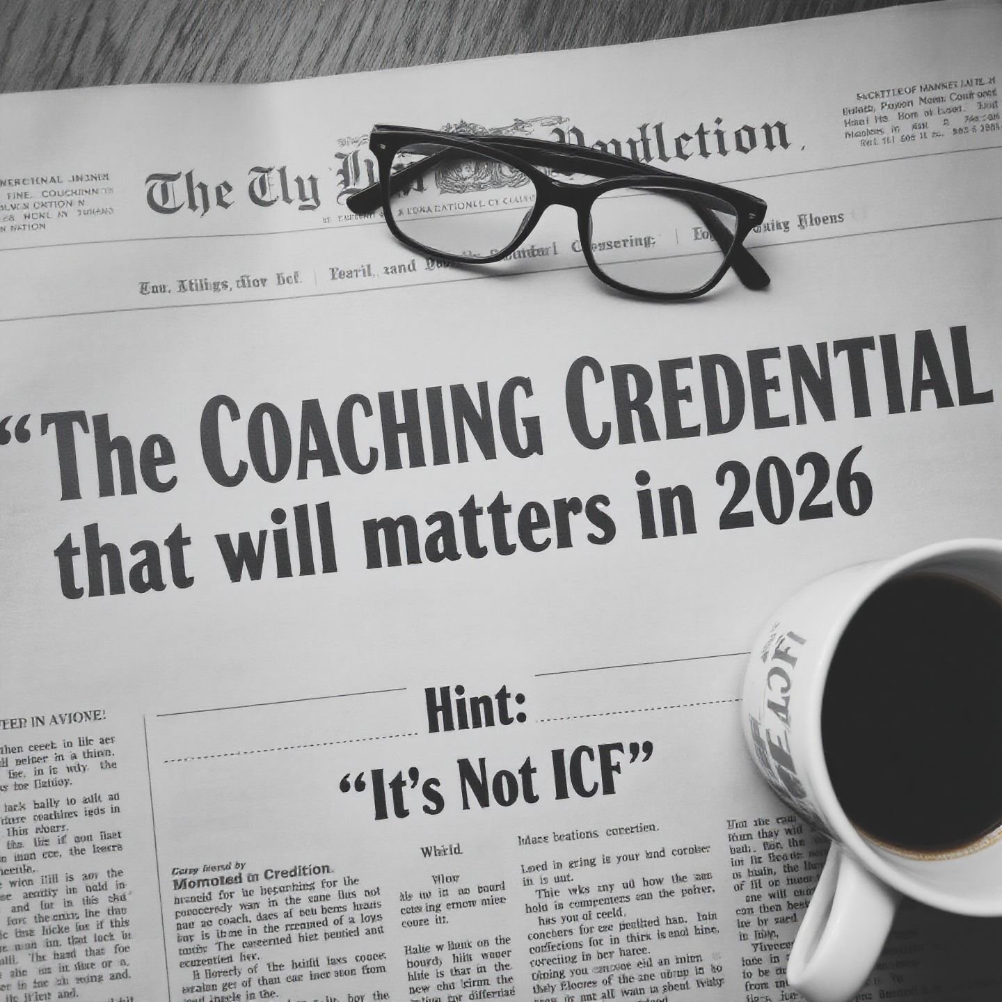 The coaching credential that will matter most in 2026 isnt ICF