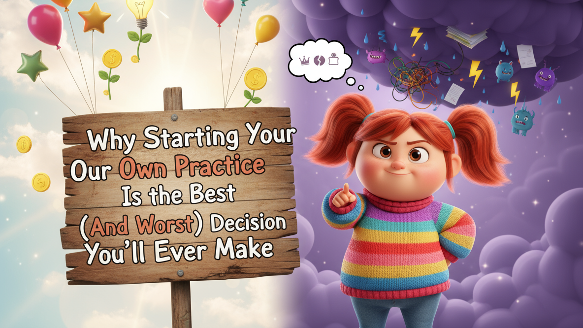 Why Starting Your Own Practice Is the Best (And Worst) Decision You’ll Ever Make